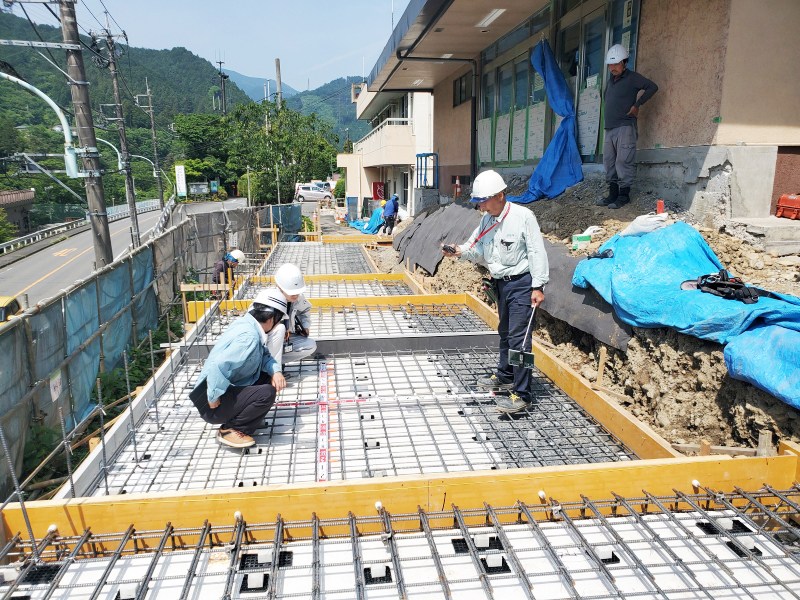 土間配筋検査